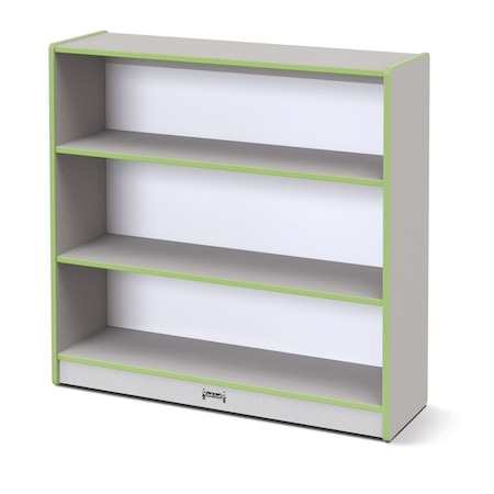 Jonti-Craft Rainbow Accents Short Bookcase, Key Lime Green 0970JC130